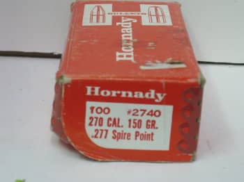 Hornady .277 150-gr InterLock bullets (QTY 100)