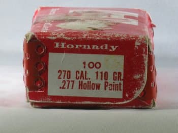 Hornady .277 110 grain Hollow Point bullets (QTY 40)