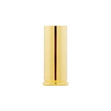44 S&W Special brass case stock image.