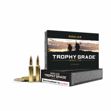 Nosler #60142 6mm Creedmoor 90-gr AB