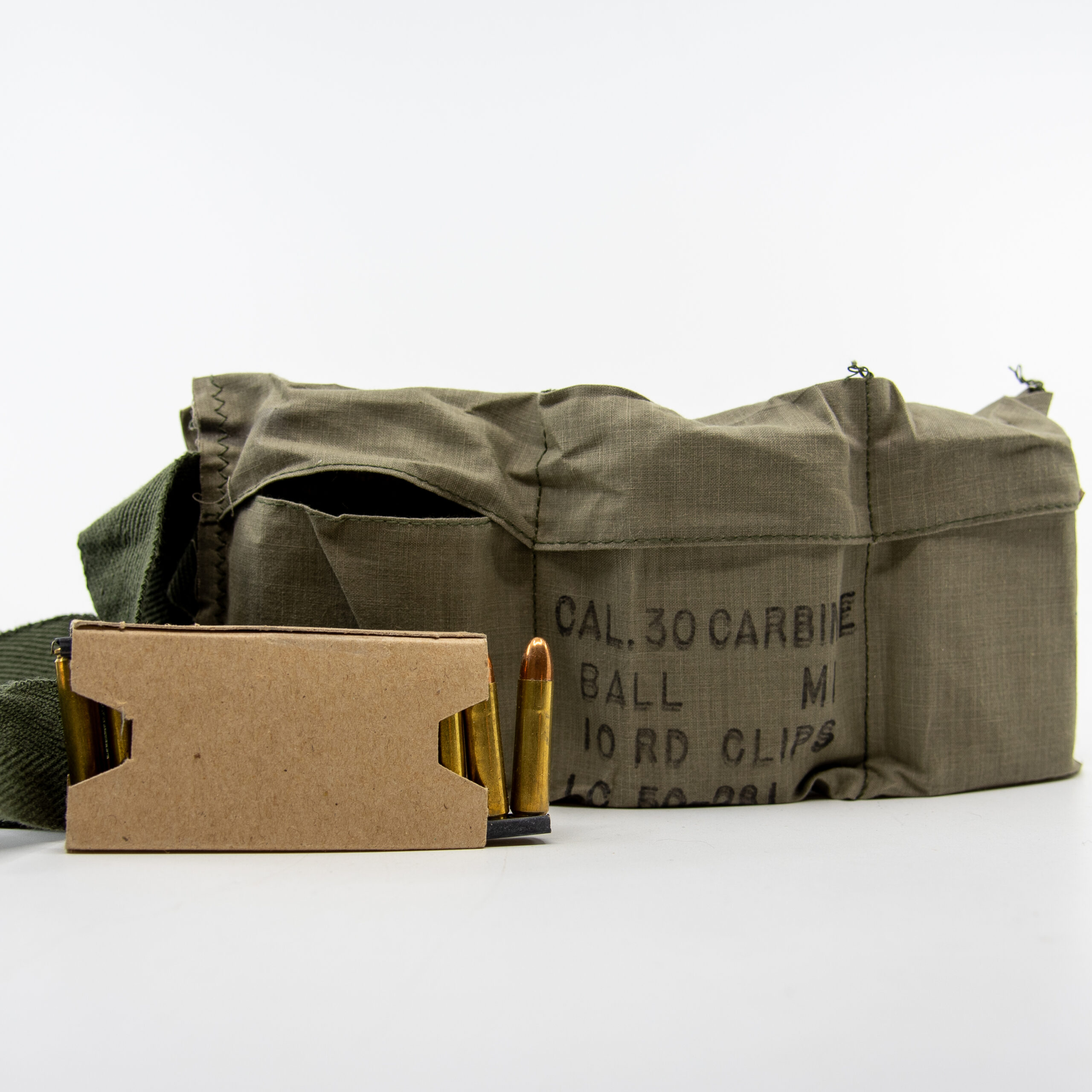 30 CARBINE ammunition 110-grain FMJ (LC, QTY 120)