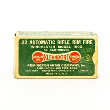 22 AUTOMATIC vintage ammo (R-P, QTY 50)