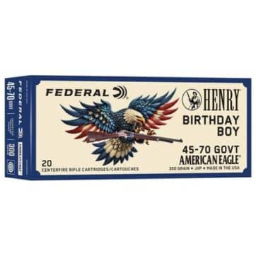 Federal Henry 250th Anniversary Rifle Ammunition .45-70 Govt